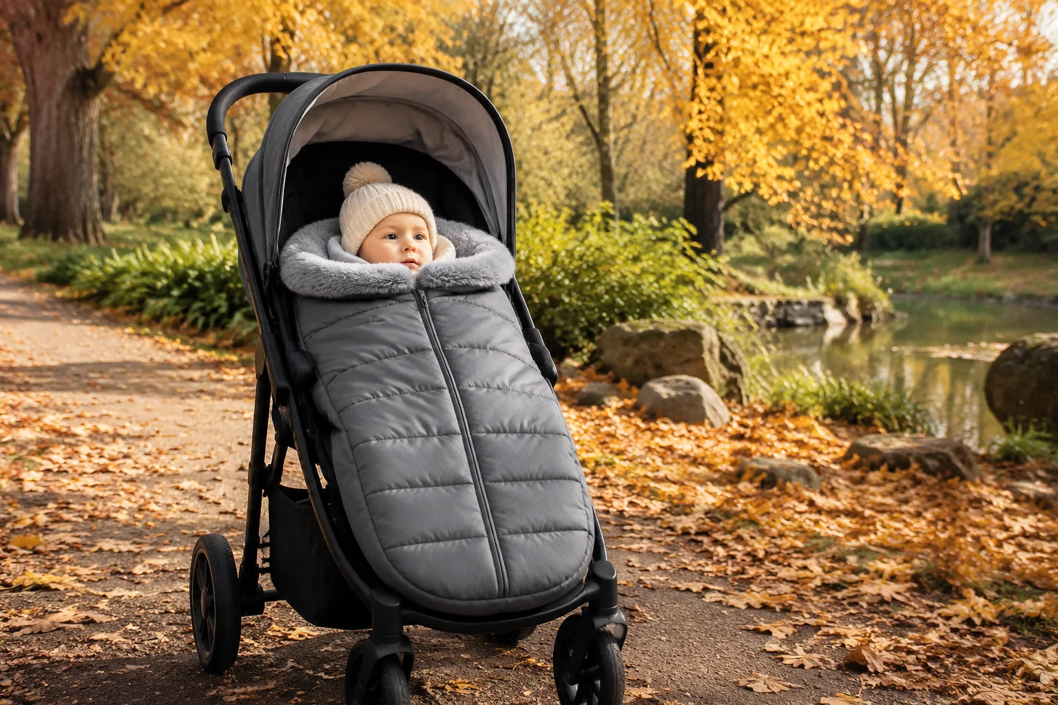 Nupaliq All-Weather Baby Stroller Footmuff - Image 3