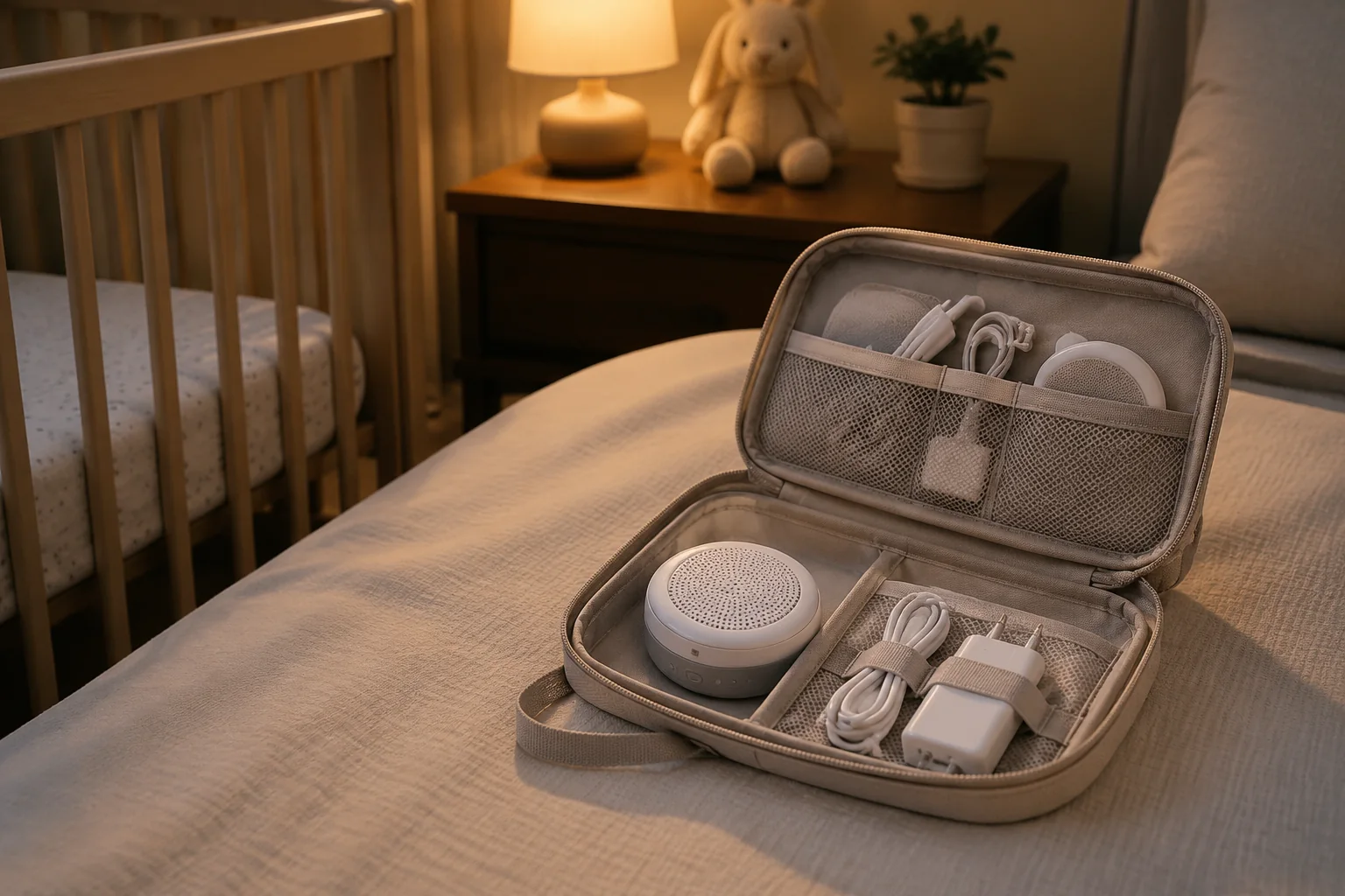 Nupaliq Portable Baby Sound Machine Travel Kit - Image 3