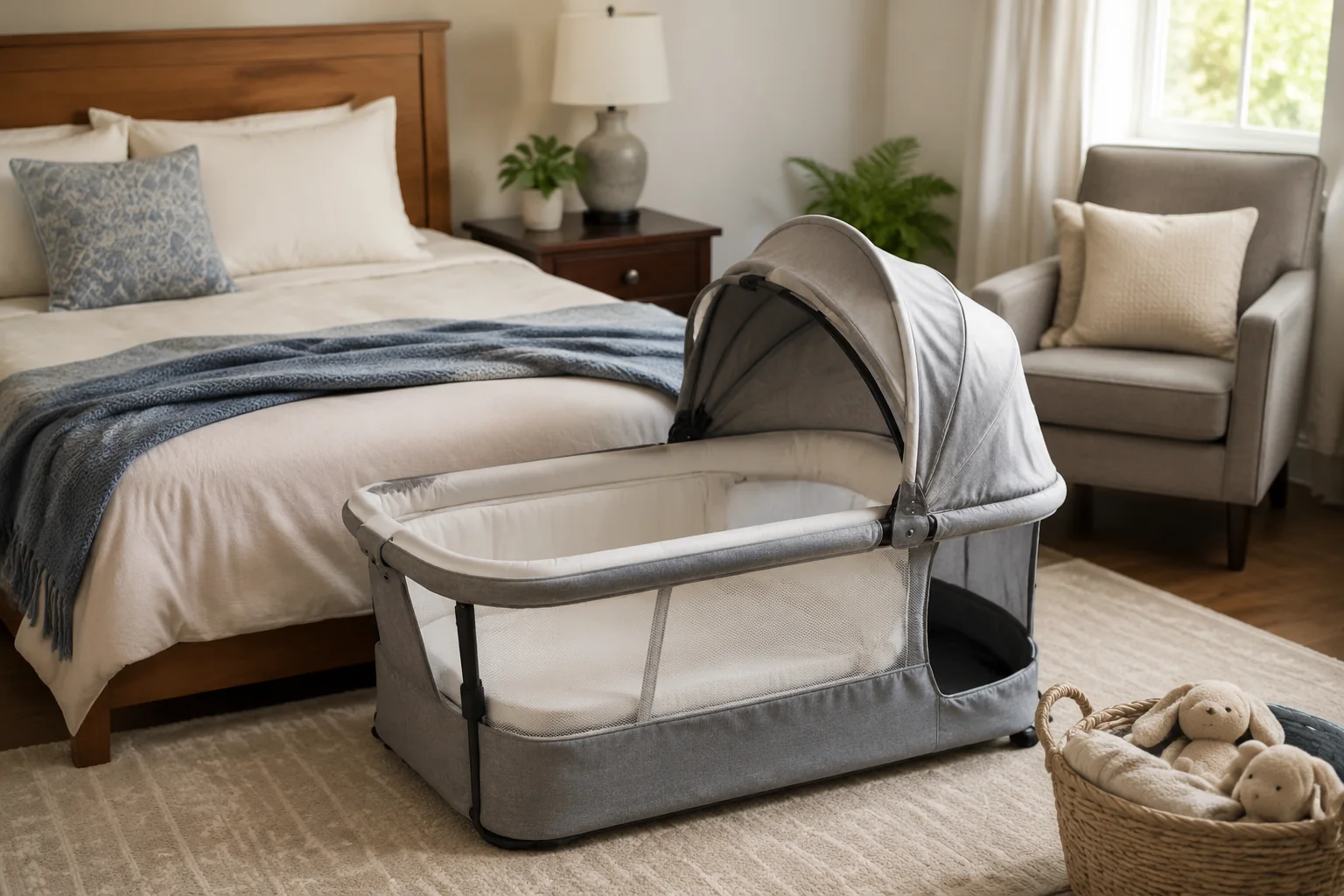 Nupaliq Compact Baby Travel Bassinet - Image 3