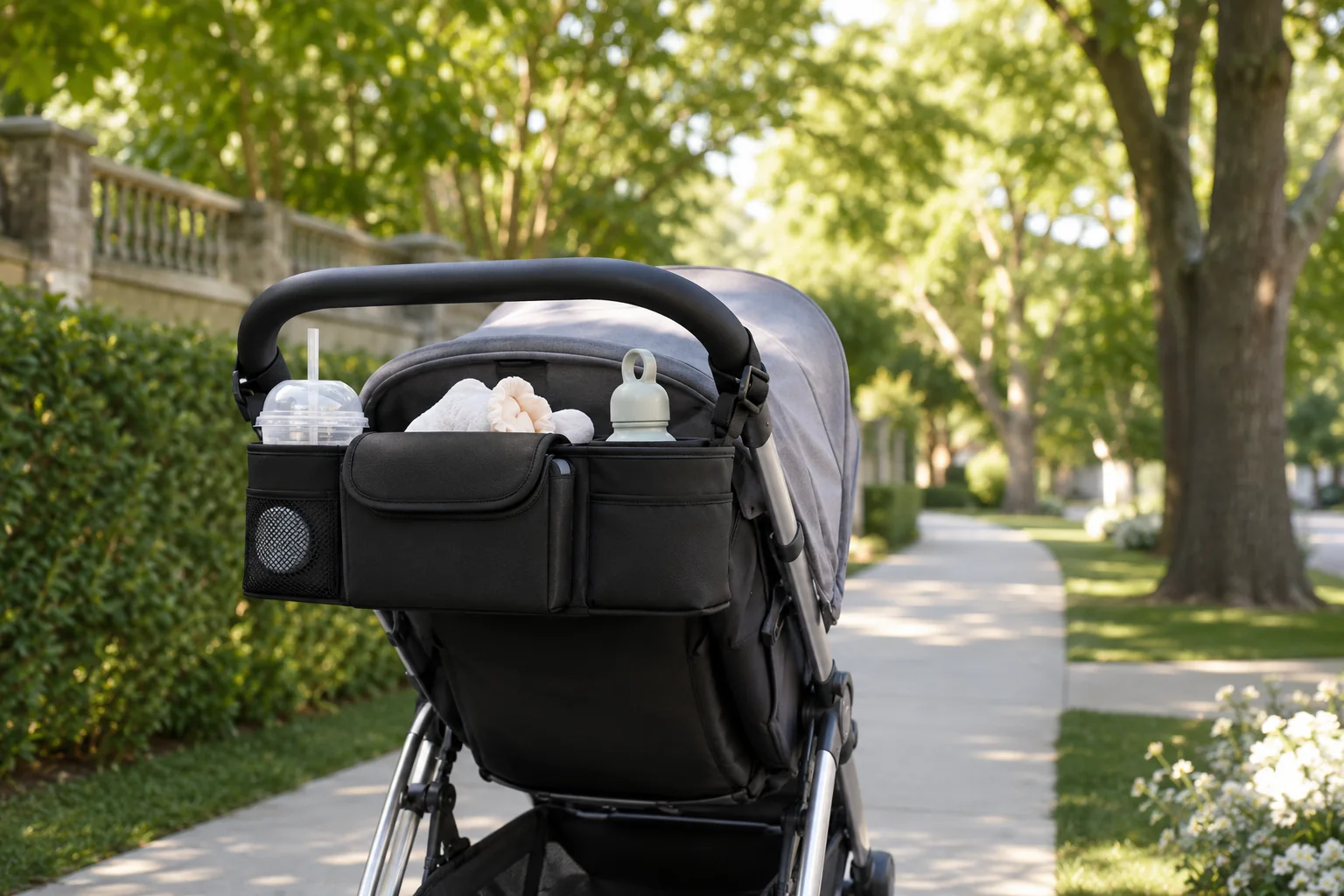 Nupaliq Stroller Organizer Console with Cooler Pocket - Image 3