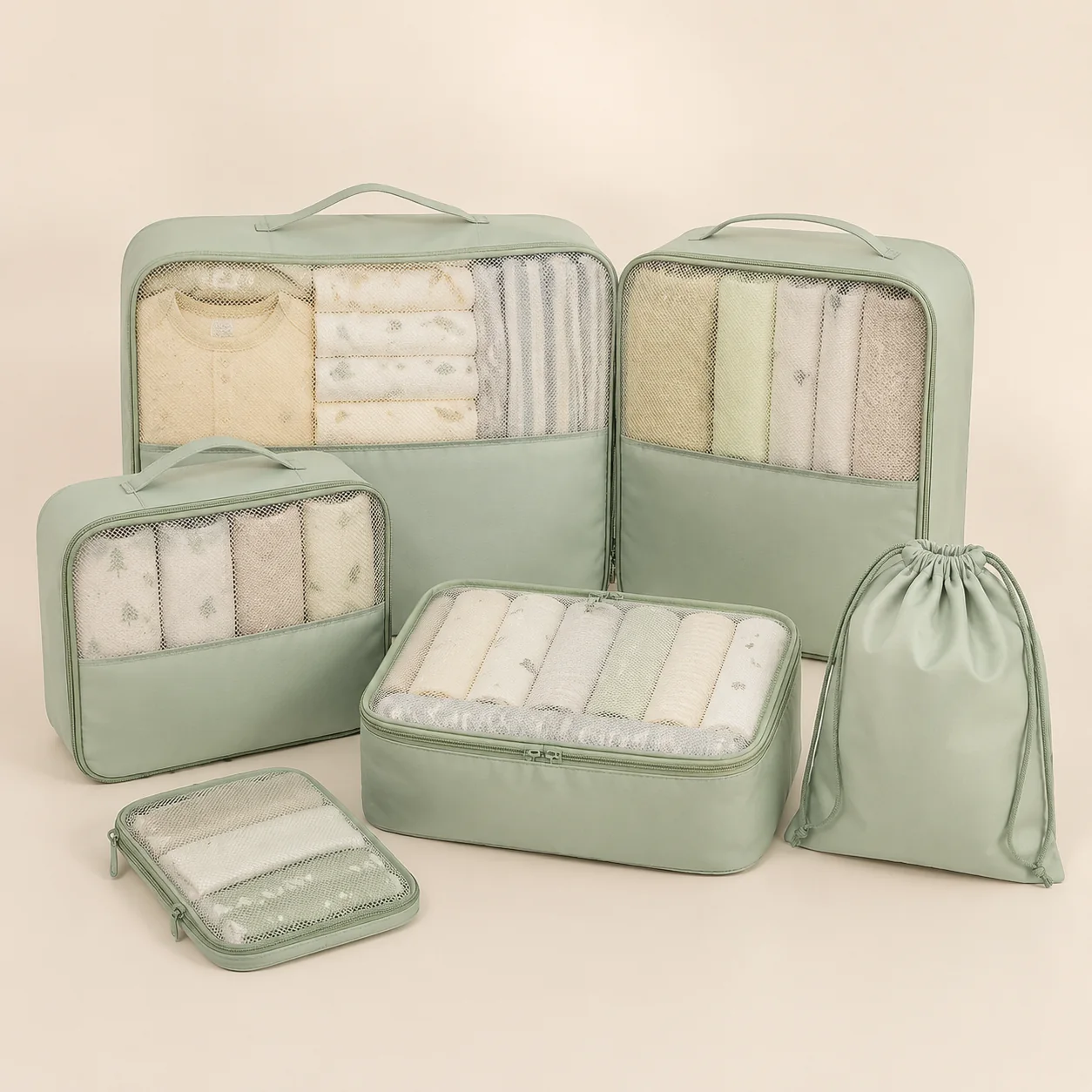 Nupaliq Baby Travel Packing Cube Set