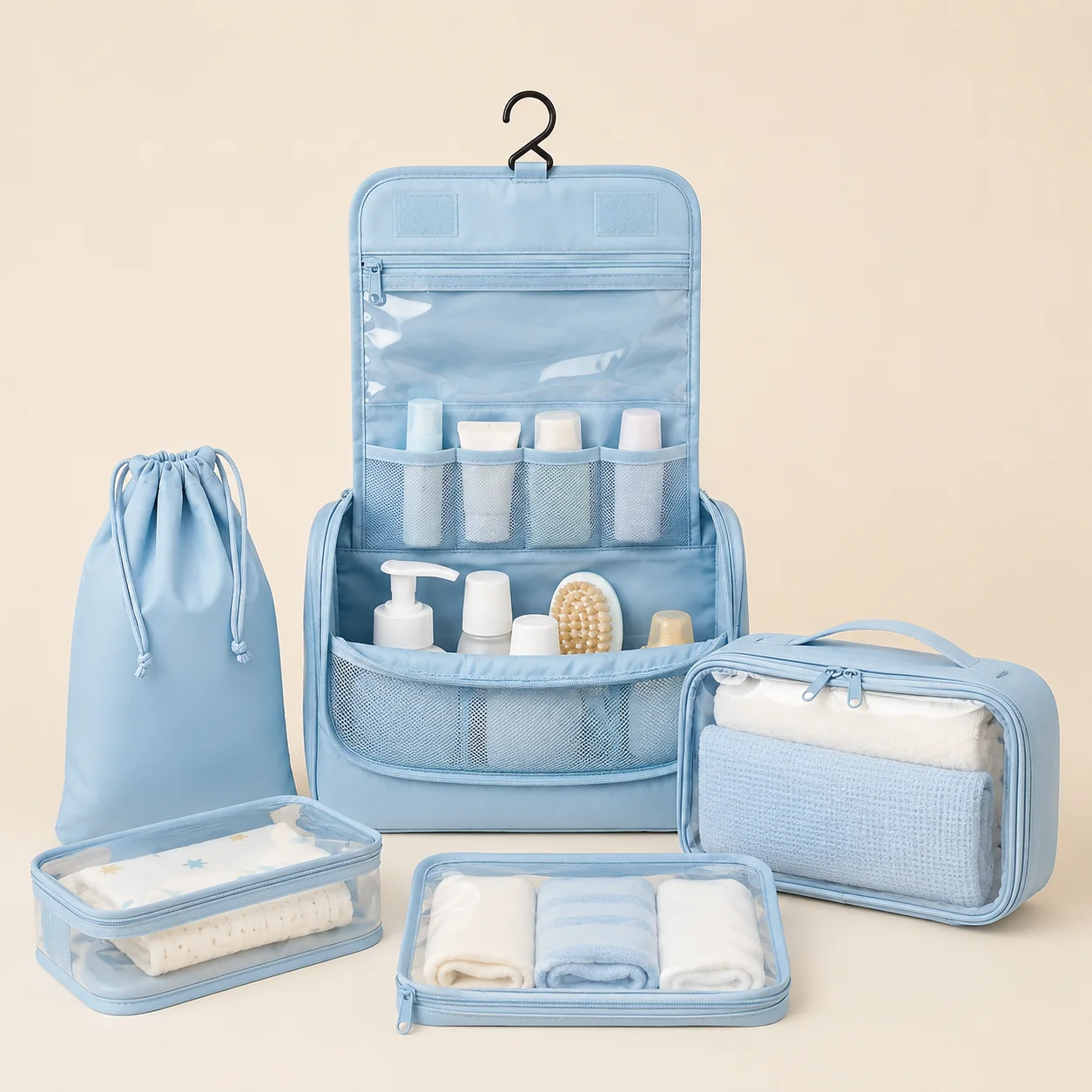 Nupaliq Baby Travel Toiletry Organizer Set