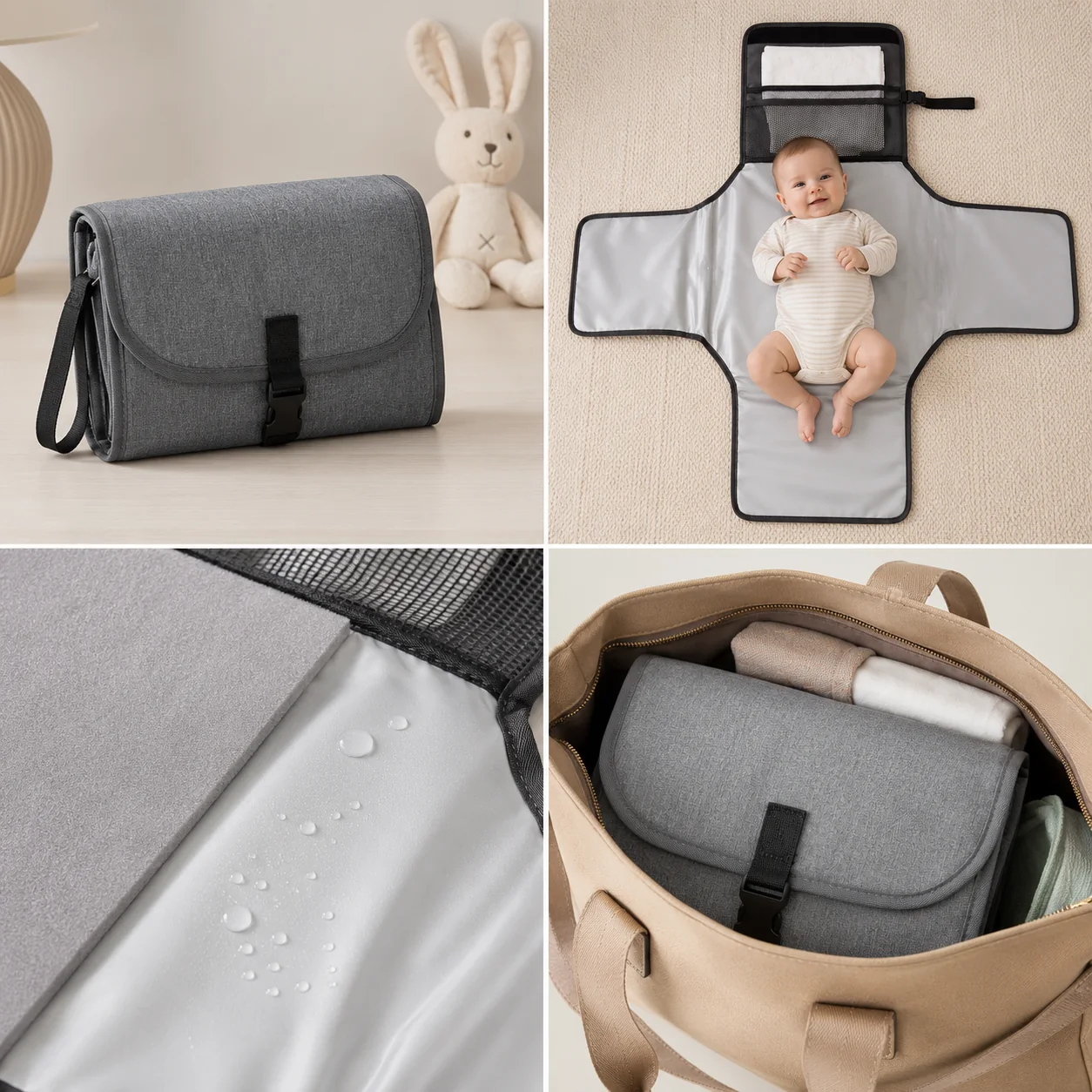 Nupaliq Portable Baby Changing Station Travel Kit - Image 4