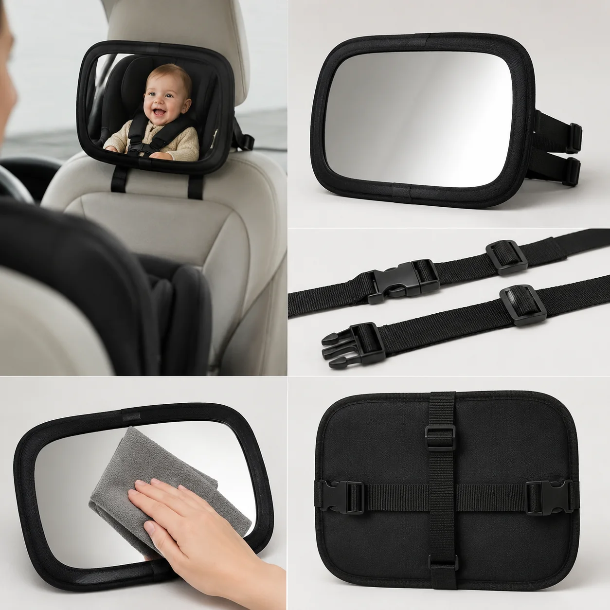 Nupaliq Infant Car Seat Mirror Travel Monitor - Image 4