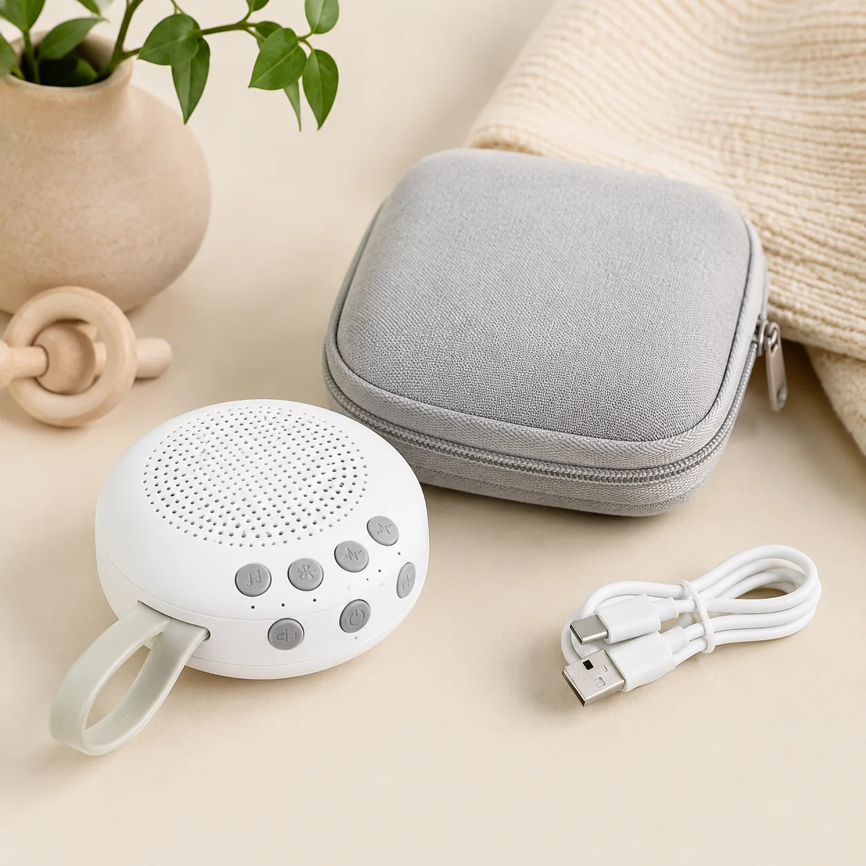 Nupaliq Portable Baby Sound Machine Travel Kit - Image 4