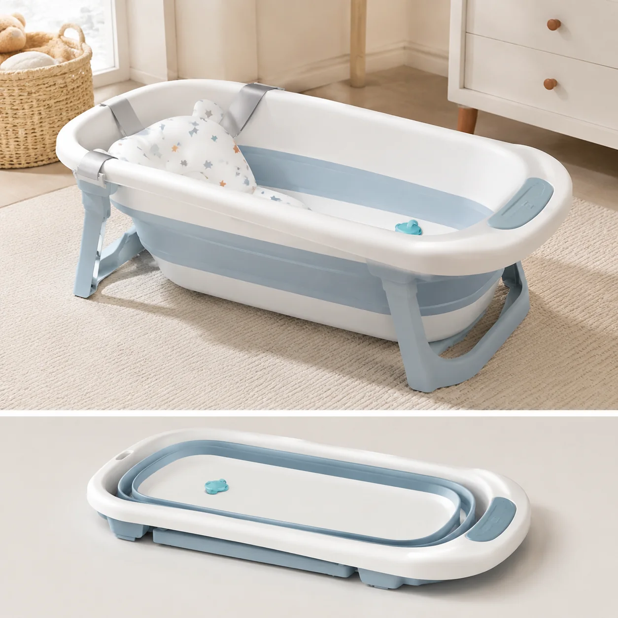 Nupaliq Portable Baby Bath Travel Tub - Image 4