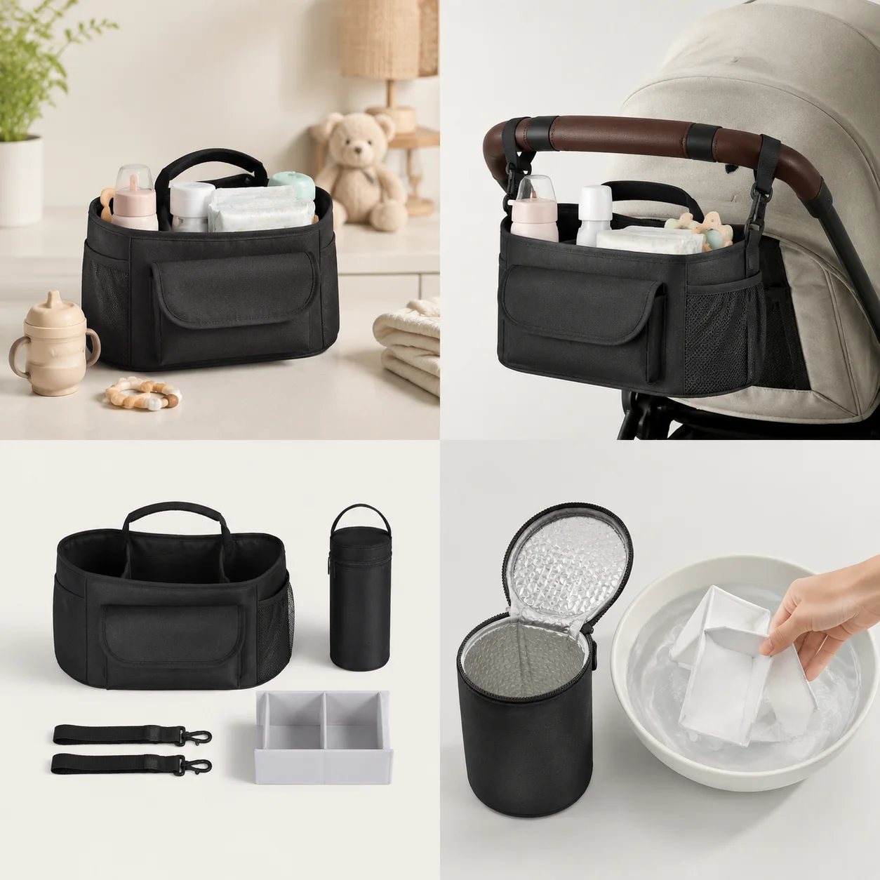 Nupaliq Baby Travel Snack and Bottle Caddy - Image 4